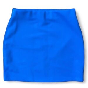 Zara Electric Blue Pencil Skirt